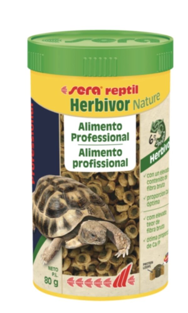 SERA REPTIL CARNIVOR NATURE TORTUGAS DE AGUA 310 g