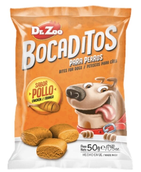 Dr. Zoo Snack Bocaditos Pollo 50 g