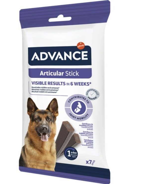 ADVANCE Articular Stick dog snacks container