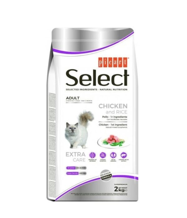 Picart Select Pienso de Pollo y Arroz para Gatos