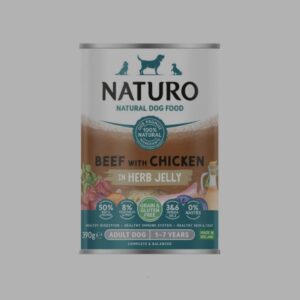 Naturo Lata Grain Free Buey y pollo 390 gr