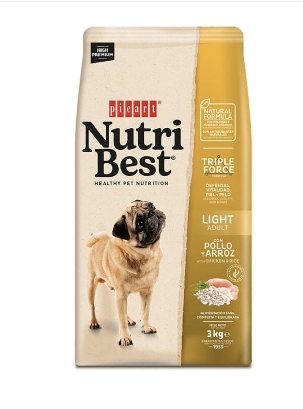 Picart Nutribest Light Pollo 3kg