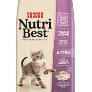 Picart Nutribest Kitten Pollo y Arroz pienso para gatitos 2kg