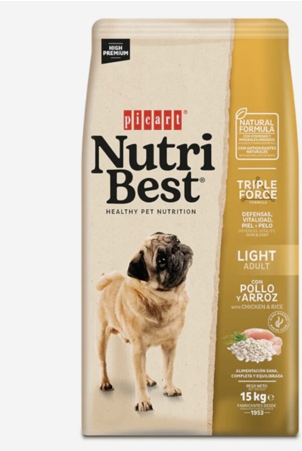 Picart Nutribest Adult Light 15kg