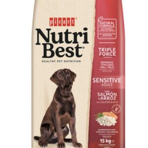 Picart Nutribest Adult Sensitive Salmón y Arroz pienso para perros 15kg