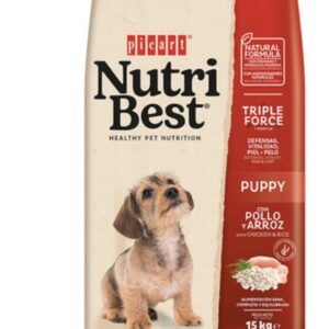 Picart Nutribest Puppy Pollo y Arroz pienso para perros 15kg