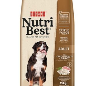 Picart Nutribest Adult Cerdo Ibérico y Arroz pienso para perros 15kg
