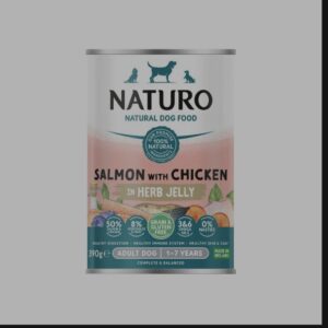 Naturo Lata Grain Free Salmon y pollo 390 gr