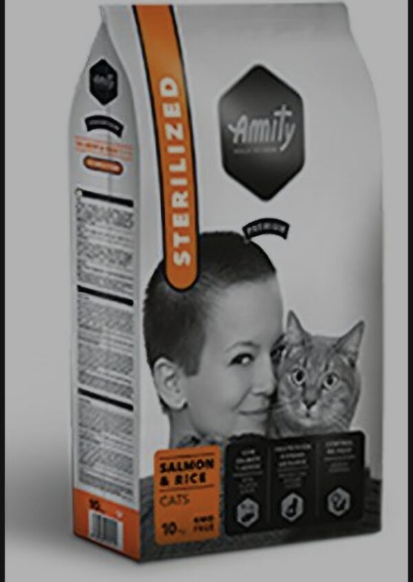 Amity Premium Salmón para Gatos Esterilizados 1,5kg