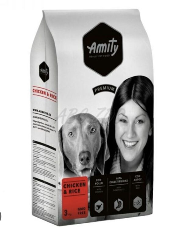 AMITY DOG PREMIUM CHICKEN & RICE 3kg