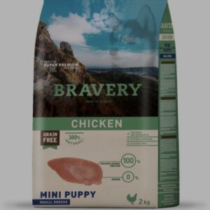 Bravery pienso perro cachorro mini pollo 7kg
