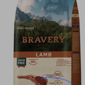 Bravery pienso perro adulto mini cordero 7 kg