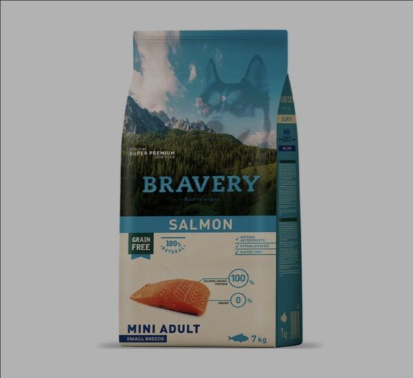BRAVERY DOG SALMON MINI ADULT SMALL BREEDS 2kg