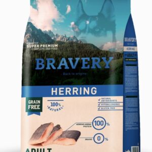 BRAVERY - HERRING ADULT LARGE/MEDIUM BREEDS 12kg