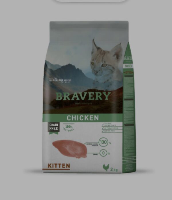 Bravery Chicken Kitten - Gatito Pollo 2 kg