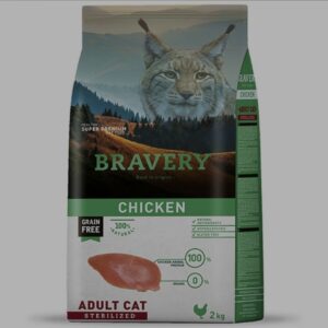 Bravery Adult Cat Sterilized Chicken 2kg