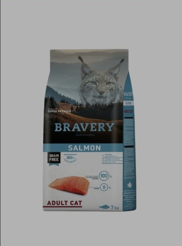 BRAVERY SALMON ADULT CAT 7kg