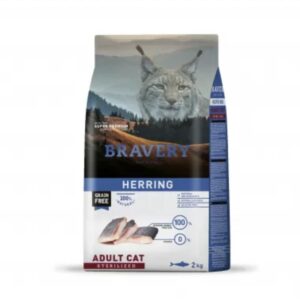 BRAVERY HERRING ADULT CAT sterilized2kg