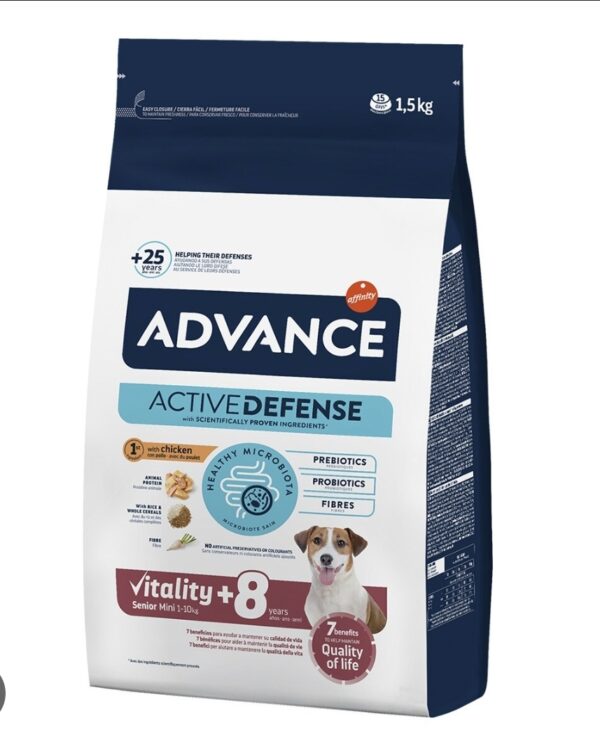 VITALITY SENIOR MINI +8 1,5kg