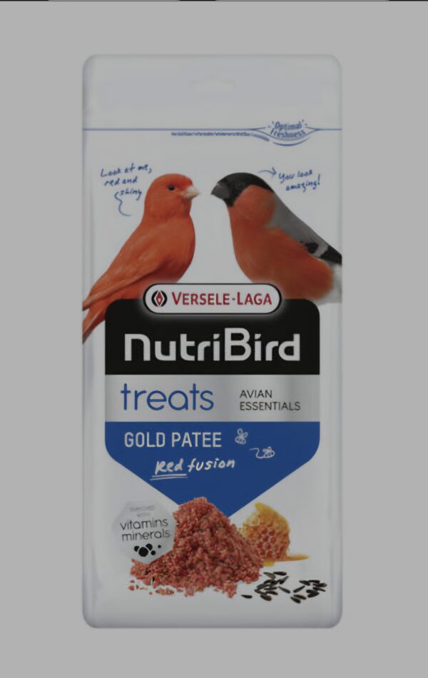 NutriBird Snack Gold Patee Red Fusion para pájaros