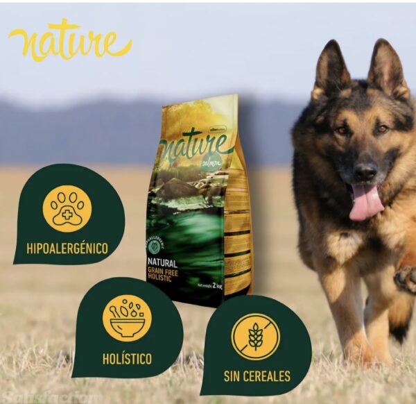 Satisfaction Nature de salmón para Perros 2kg - Imagen 2