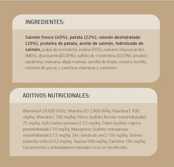 Satisfaction Nature de salmón para Perros 2kg - Imagen 8