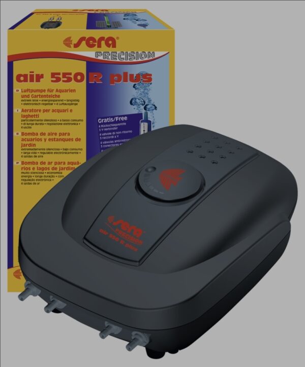 Sera, Bomba de Aire 550 R, 550 Lt/hr, 4 Salidas - Imagen 2