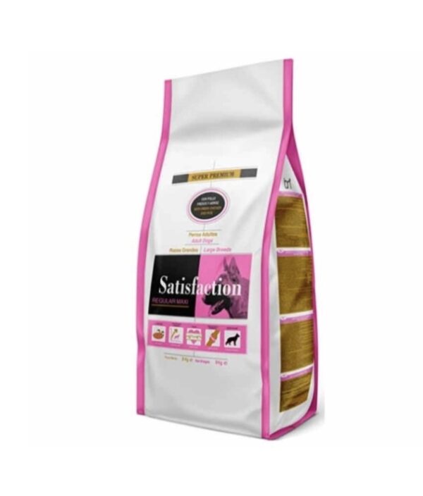 Satisfaction Super Premium  Perros adultos de razas grandes 3kg