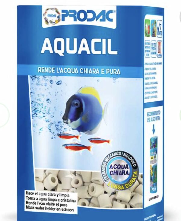 Prodac Aquacil Limpiador de agua para acuarios 700g