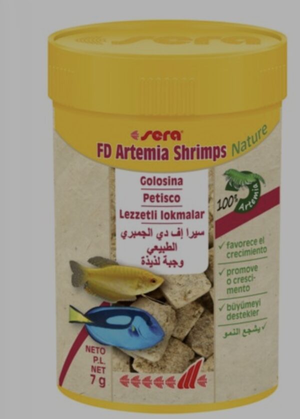 SERA FD ARTEMIA SHRIMPS NATURE - 100 ML (7 GR)