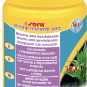 Sera Shrimp Mineral Salt Minerales y Oligoelementos para Invertebrados