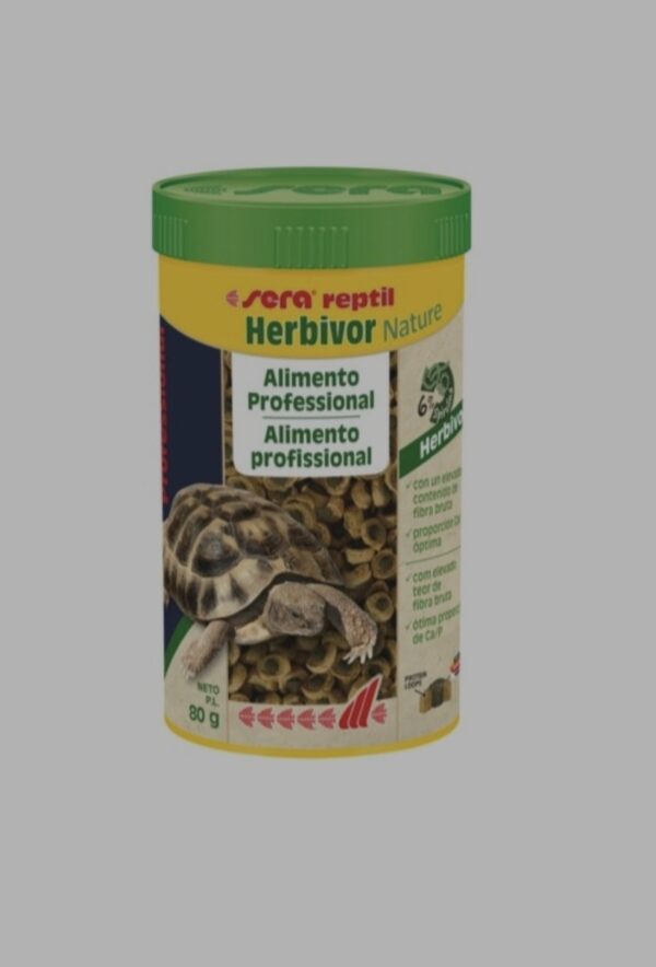 Sera reptil Herbivor alimento reptiles 250 ml (80g)