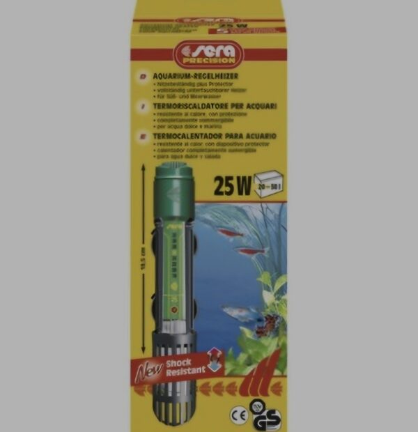 Sera Calentador Con Termostato 25w