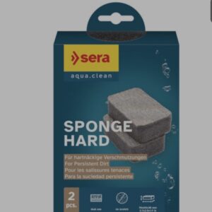 Sera Sponge Hard Esponja de Limpieza para acuarios