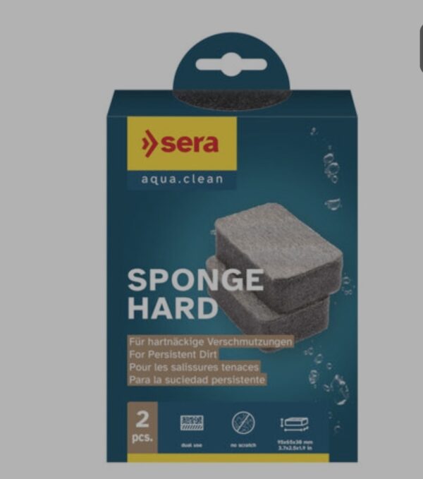 Sera Sponge Hard Esponja de Limpieza para acuarios