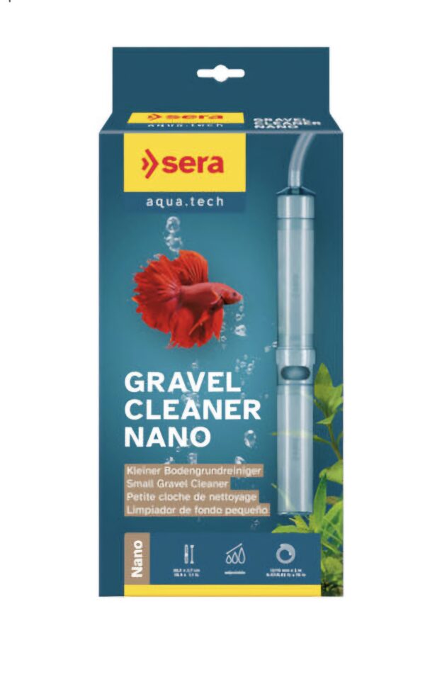 Sera Gravel Cleaner Nano Limpiador de Fondo para acuarios