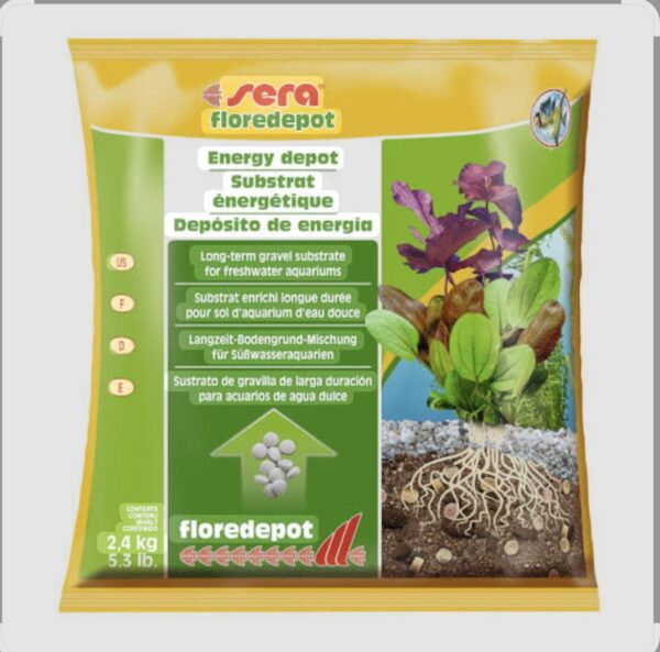 Sera Floredepot sustrato de energía  2,4 kg
