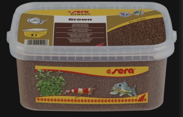 sera Gravel Brown Lava 3l
