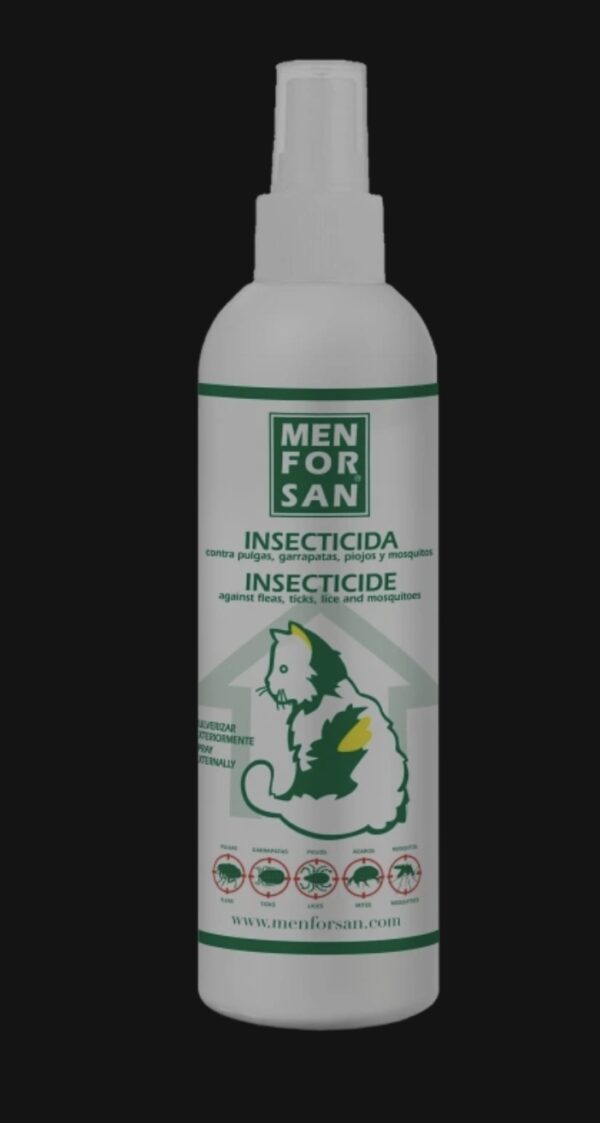 Insecticida para el entorno con Tetrametrina y Permetrina de gatos 250ml