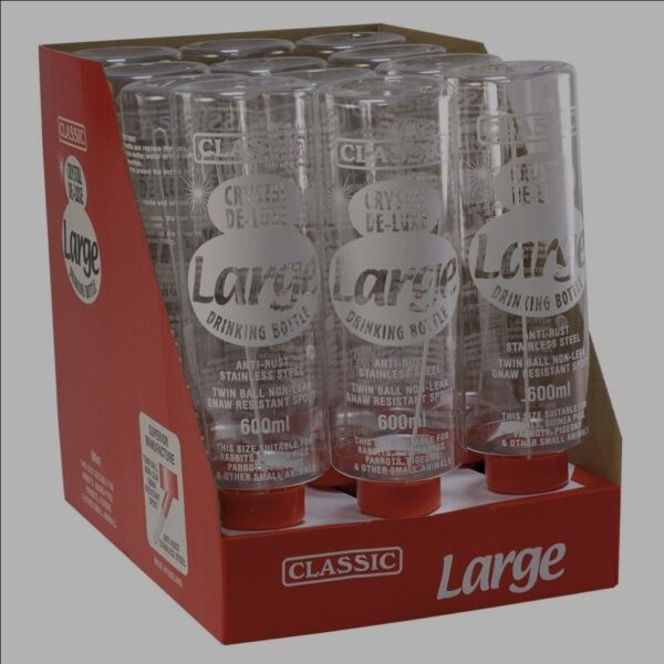Bebedero 600ml hamsters, cobayas y otros roedores classic de luxe