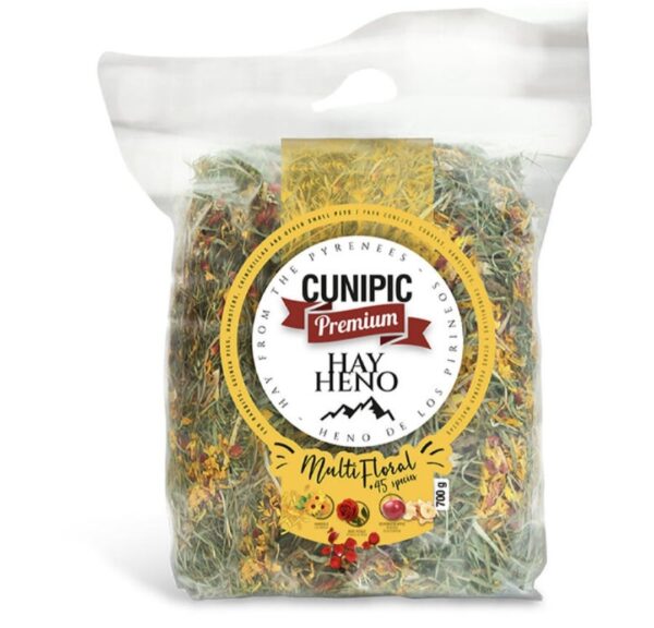Cunipic Multifloral Premium Heno para roedores 700gr