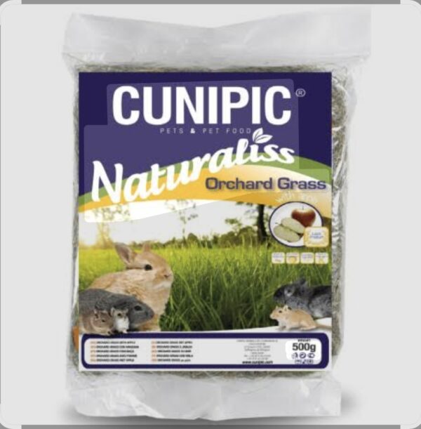 Naturaliss heno Orchard Grass con manzana 500 g