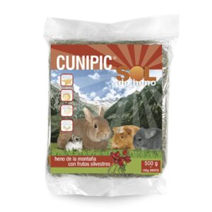 Cunipic Heno de Montaña con Frutos Silvestres para roedores 500g