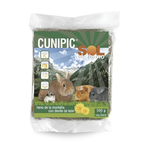 Cunipic Heno de Diente de León para roedores 500g