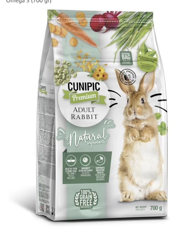 Cunipic Premium Adult pienso para conejos 700g