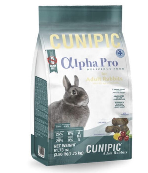 Cunipic Alpha Pro Pienso para conejos adultos