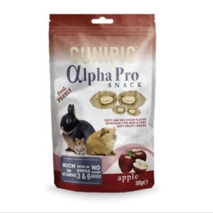 Cunipic Alpha Pro Chuches Manzana para conejos y roedores
