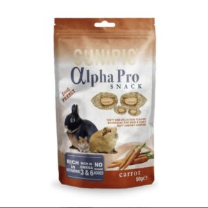 Cunipic Alpha Pro Chuches Zanahoria para roedores