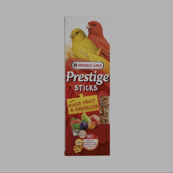 Versele-Laga Barritas Prestige Sticks Frutas y Diente de León para canarios