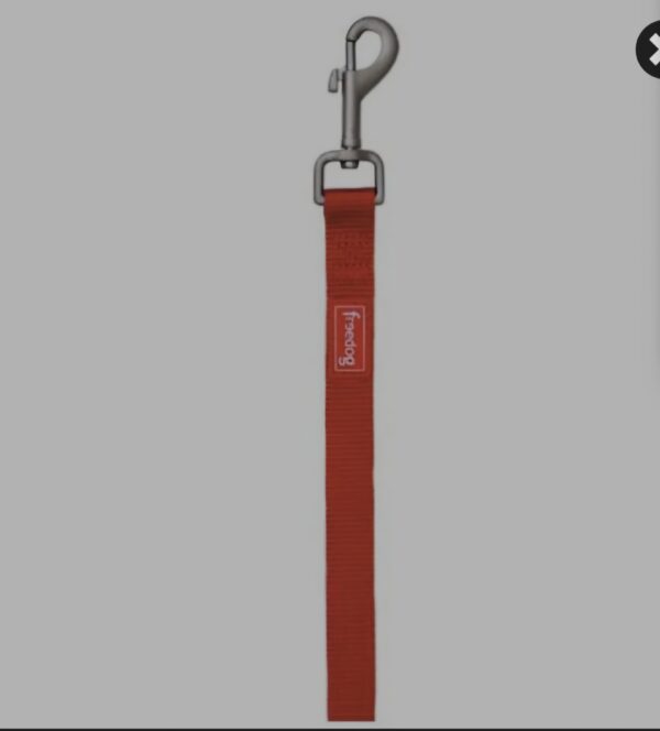 Freedog Correa Nylon Basic Rojo 2x120cm